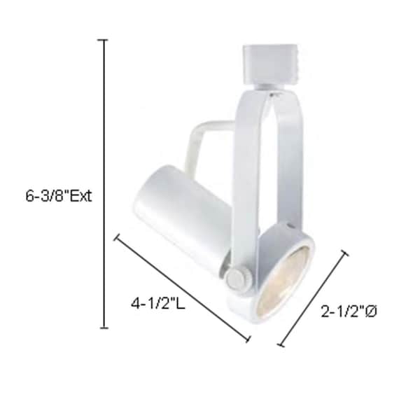 Jesco Classic Series Line Voltage Track Light- Black HHV220BK - main